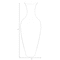 Uniquewise Tall Floor Vase, 37 Inch Bamboo Vase, Modern Black Vase Large Flower Holder, Vase for Home Decor QI003713.BK - alternate 5